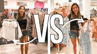$100 AT THE THRIFT STORE VS  $100 AT THE MALL