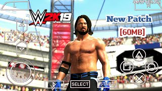[60MB] New WWE 2k19 Patch For WWE 2k18 Gamernafz MOD || PSP || Android