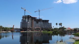 Walt Disney World's Coronado Springs Resort Construction Progress Update Hotel Walking Tour