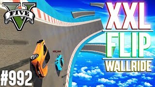 Hardcore XXL Flip WALLRIDE - Nicht für ANFÄNGER (+Download)| GTA 5 - Custom Map Rennen