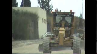 Caterpillar 140G motorgrader.