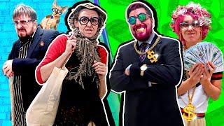 Богатая БАБКА vs БОГАТЫЙ ДЕД - Вайны на Мы семья
