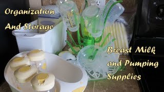 How to Store Breast Milk and Pumping Supplies