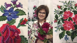 Вышитые украинские рушники