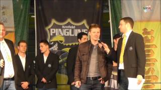 Saisonabschlussfeier der Krefeld Pinguine: #12 Adam Courchaine