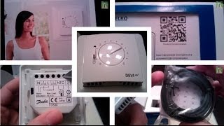 Комплект поставки DEVIreg 530 / Схема подключения