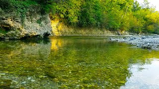 8 hours Nature Sounds - River Noise, deep Sleep