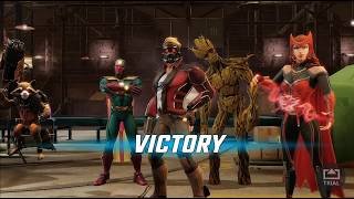 Marvel Strike Force - Blitz Rocket destruction team take 2 - and test of new recording