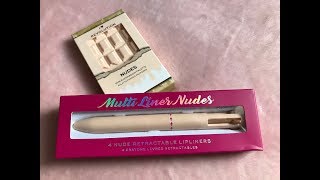 I Heart Revolution Nudes Mini Palette & Lipliner Pen