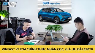VinFast VF e34 chính thức mở bán, ô tô điện thông minh giá ưu đãi 590 triệu, đặt cọc chỉ 10 triệu