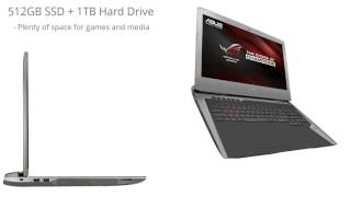 ASUS ROG G752VY-DH78K 17.3" Gaming Laptop Review