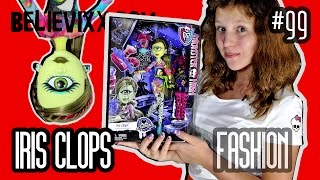 Новые куклы Монстер Хай 2015 Айрис Клопс (Iris Clops) I LOVE FASHION обзор Monster High exclusive