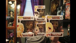 Attack On Titan Funko Wave 2 Unboxing - Armored & Female Titan!