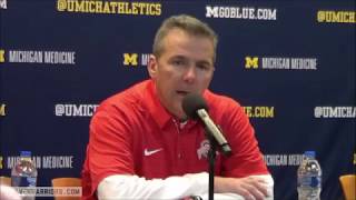 A “Pissed” Urban Meyer Discussing J.T. Barrett's Injury - ELEVENWARRIORS.COM