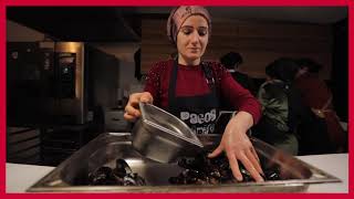 Pagos Kadın Girişimi Üretim ve İşletme Kooperatifi'nin Midye Dolma Hazırlama Eğitimi