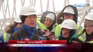 Крымский мост: штормовой пресс-тур