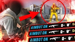 Fingi ser HACKER com AIMBOT - Fiquei SURPRESO com meu TIME!