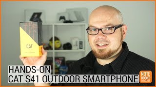Cat S41 Outdoor Smartphone  Hands On Test - Deutsch / German ►► notebooksbilliger.de