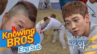[빅매치] '6연승' 비(Rain) VS '천하장사' 강호동(Kang Ho Dong), 역대급 씨름 대결! 결과는?! 아는 형님(Knowing bros) 58회