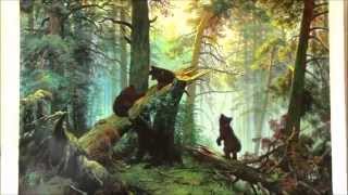 Oil Painting Shishkin-Morning in the Pine-tree Forest, 1889