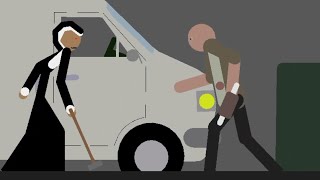 Evil Nun VS Mr. Meat - Stick Nodes Animation