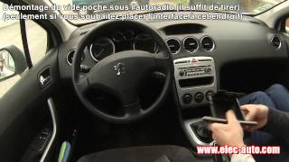 Lire des MP3 sur clé USB ou carte SD avec l'autoradio d'origine - Peugeot 308 avec autoradio RD4