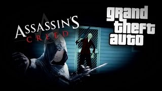 АССАСИН в ГТА СА / Обзор мода GTA San Andreas: Assassin's Creed