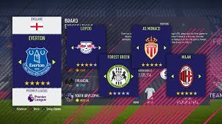 THE BEST CAREER MODE TEAMS IN FIFA 18!!!