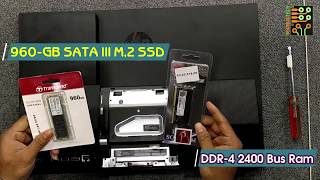 HP ProOne 400 G4 All in One PC l Ram and SSD M.2 Upgrade Tutorial