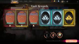 MTG Arena - вскрытие нового Vault