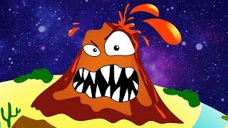 ОСТОРОЖНО, ВУЛКАН !!! БОЛЬШОЙ ВУЛКАН СПАСАЕТ НАШУ ЗЕМЛЮ в Игровом Мультике Volcano