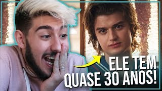 TENTANDO ADIVINHAR A IDADE DO ELENCO DE STRANGER THINGS, será que consegui?