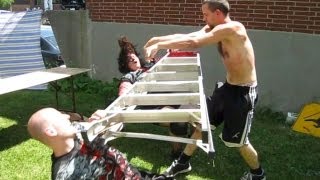 Ladder Match - S&M VS Innovator {CHW Tag Team Championship} Backyard Wrestling