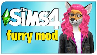 ОБЗОР НОВОГО МОДА FURRY MOD ДЛЯ Sims 4! ФУРРИ МОД ДЛЯ СИМС 4!