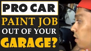 Can You Get a Professional Paint Job Out Of Your Garage?