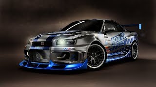 Nissan GTR Skyline R34 In Need for speed most wanted 2005