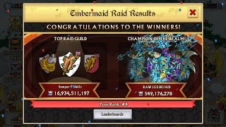 Knights and Dragons Ep.66 - EMBERMAID RAID RESULTS !!