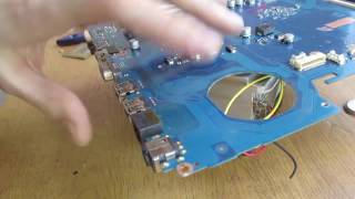 Не заряжается ноутбук Samsung RV513 - ремонтируем (часть 1)