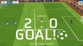 27th June Serbia Vs Brazil Fifa World Cup 2018 Real Football 2019 Gameloft aNdroid IOS Gameplay