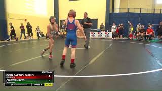 Intermediate 77 Evan Bartholomaus Minnesota Vs Colten Maves Wisconsin
