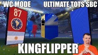 *Live* World Cup Mode & TOTS Pack Openings - 1st Play Of WC Mode - Fifa 18