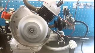 Probelauf Vespa 75 ccm DR www.zts-shop.de