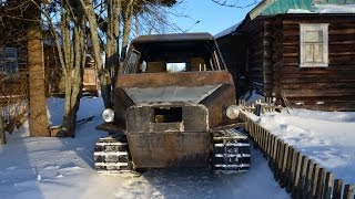 Самодельный гусеничный вездеход Tirex