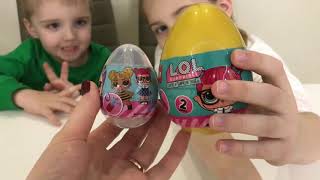 КИТАЙСКИЙ LOL в ЯЙЦАХ ПОДДЕЛКА в стиле кукол ЛОЛ Дешёвая Копия Лего ЛОЛ Fake LOL LoL Surprise