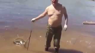 Если руки из жопы растут! рыбак неудачник / fisherman loser