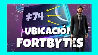 Dónde está el FORTBYTE número 74 en Fortnite