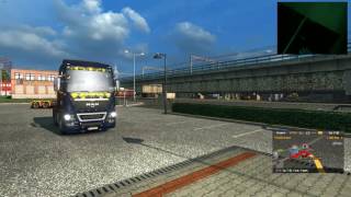 Как летать по карте в ETS2 MP