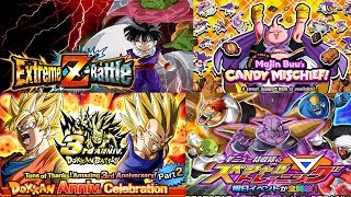 3 ROCZNICA PART 2, LR SUMMON, EZA GOHAN KID, GINYU FORCE CANDY VEGITO Dragon Ball Z   Dokkan Battle