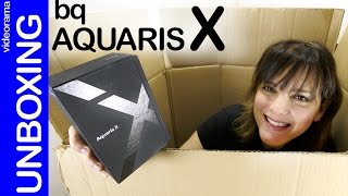 BQ Aquaris X unboxing y primeras impresiones