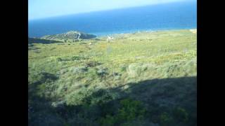 ギリシアのクレタ島、サントリーニ島と船上の日昇分